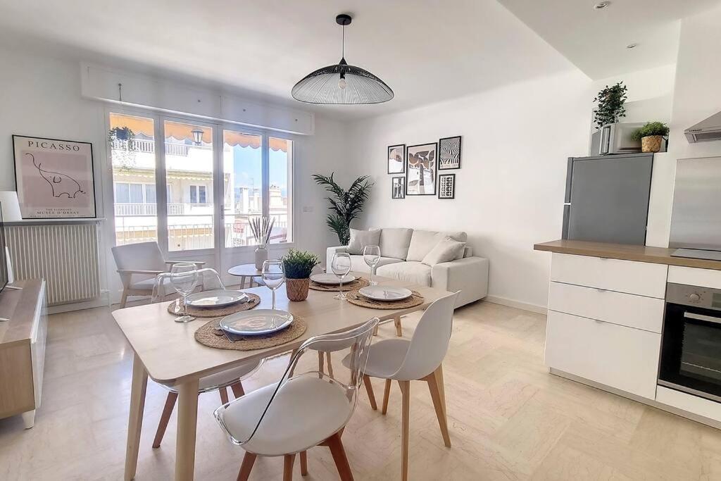 3P Central Refait A Neuf - Parking L430Cm X W275Cm Antibes Esterno foto